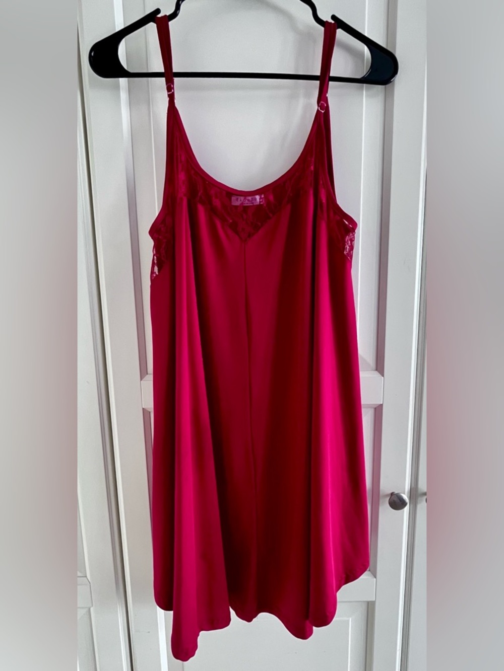 Red babydoll nightie sz L